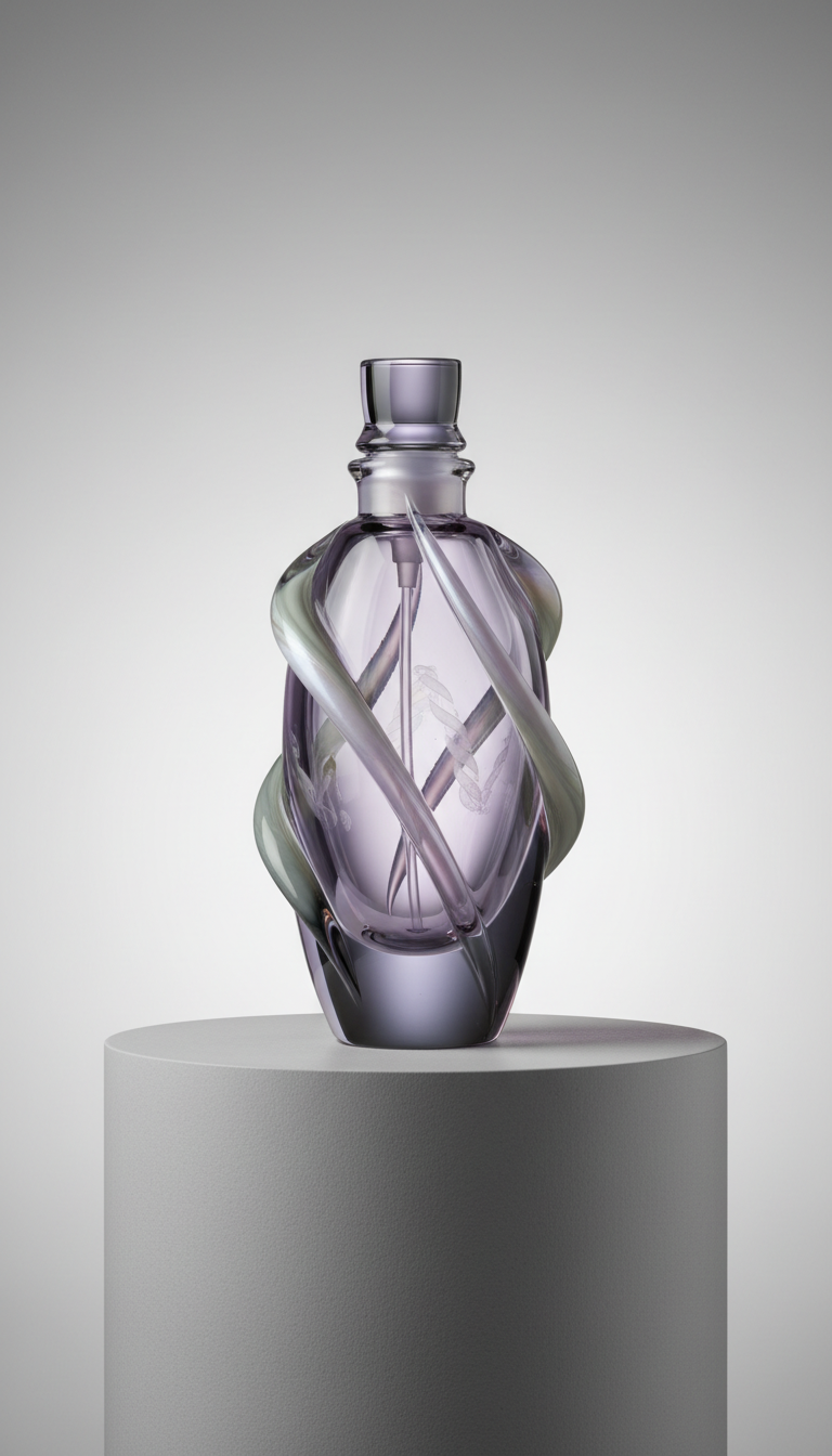 Flacon Parfum Violet